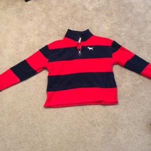 Pink fleece top